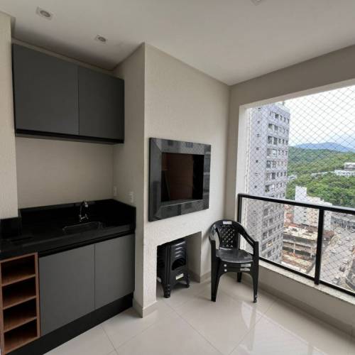 apartamento com 2 quarto sendo 1  suite 