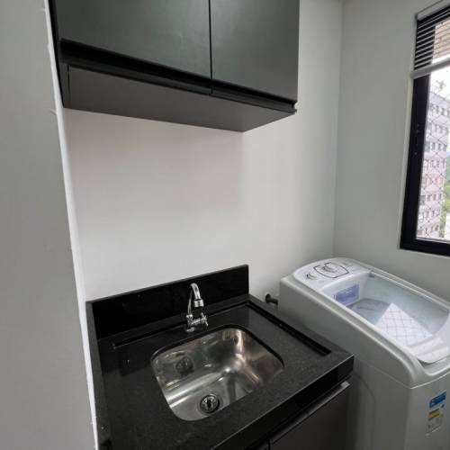 apartamento com 2 quarto sendo 1  suite 