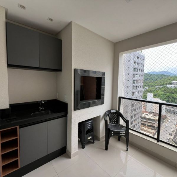 apartamento com 2 quarto sendo 1  suite 