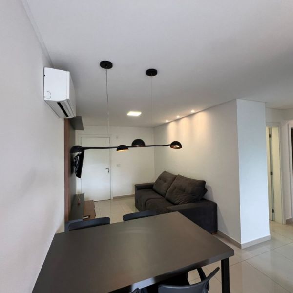 apartamento com 2 quarto sendo 1  suite 