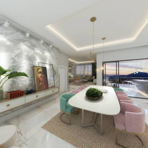 Apartamento 4 Sutes Quadra Mar