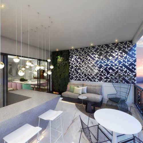 Apartamento 4 Sutes Quadra Mar
