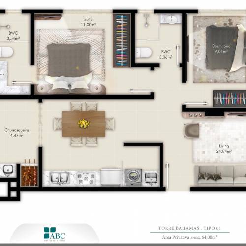 Apartamento Morretes - Itapema