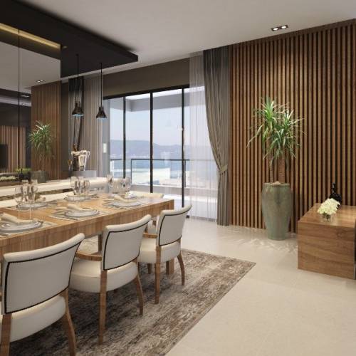 Apartamento 3 Sutes - Meia Praia