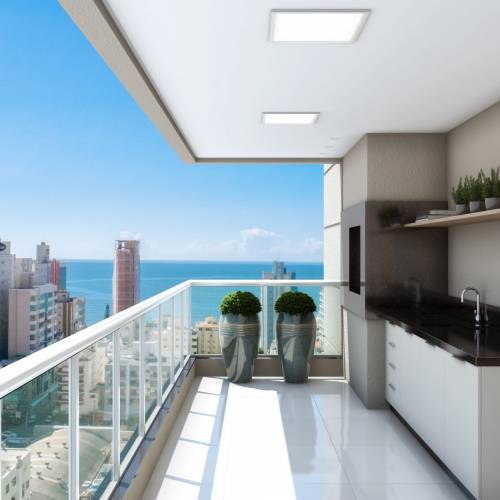 Apartamento 3 Sutes - Meia Praia