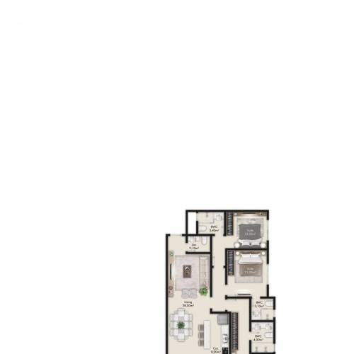 Apartamentos Tipo 1, 2 e 3 Centro de Itapema