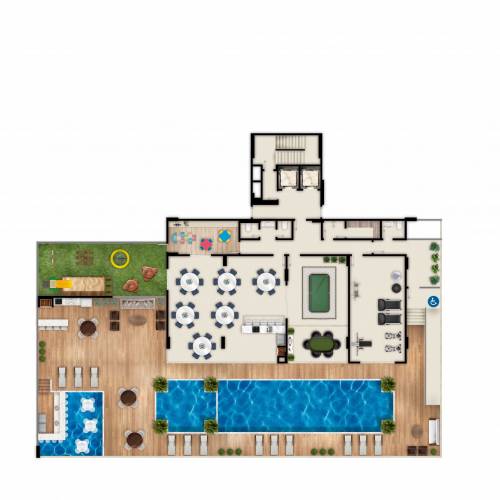 Sol Nascente Residence - Apartamento 3 Sutes